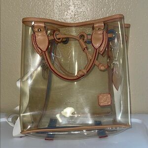 Dominie Transparent Tan Women's Tote Bag